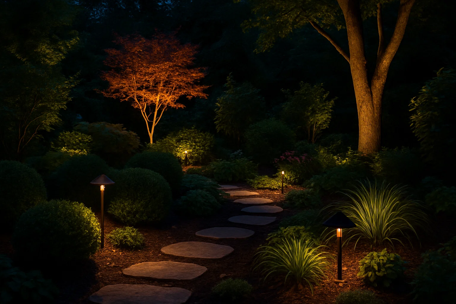 garden landscape lighting