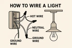 How to Wire a Light: A Clear & Confident Guide by farashi electric