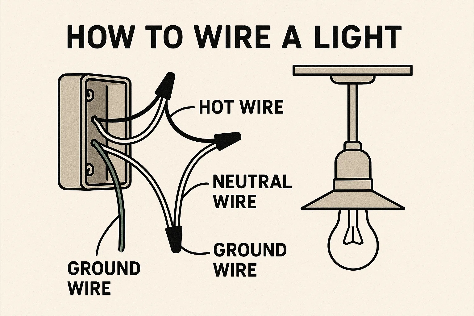 How to Wire a Light: A Clear & Confident Guide by farashi electric