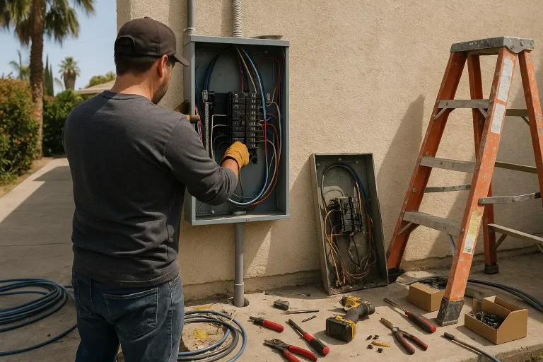 panel upgrade — Los Angeles